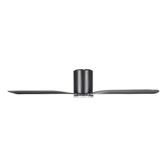 ILUKA 52 DC FAN 18W LED TRI-COL BLK HUGGER