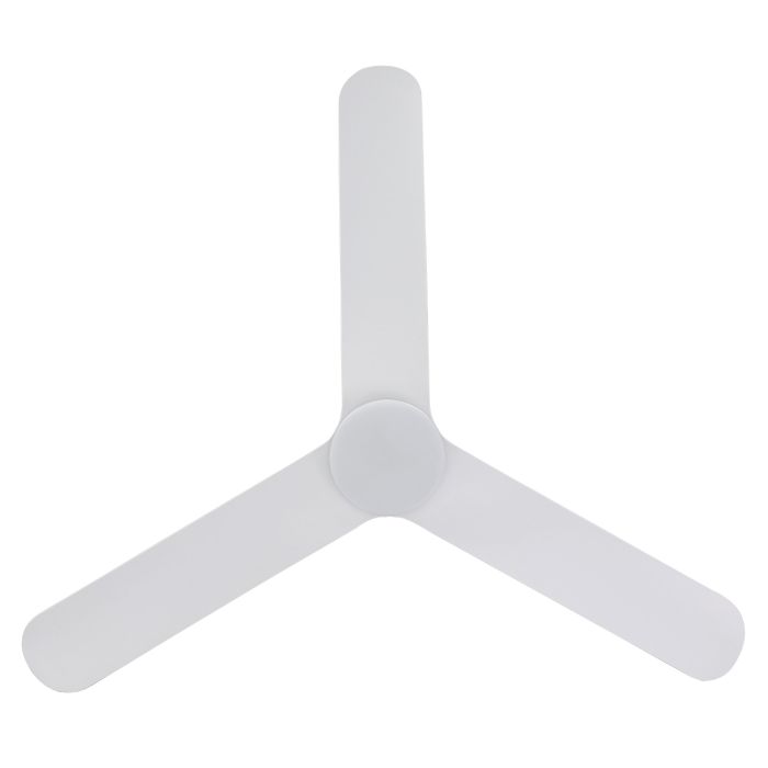 ILUKA 52 DC FAN 18W LED TRI-COL WHT HUGGER