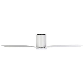 ILUKA 52 DC FAN 18W LED TRI-COL WHT HUGGER