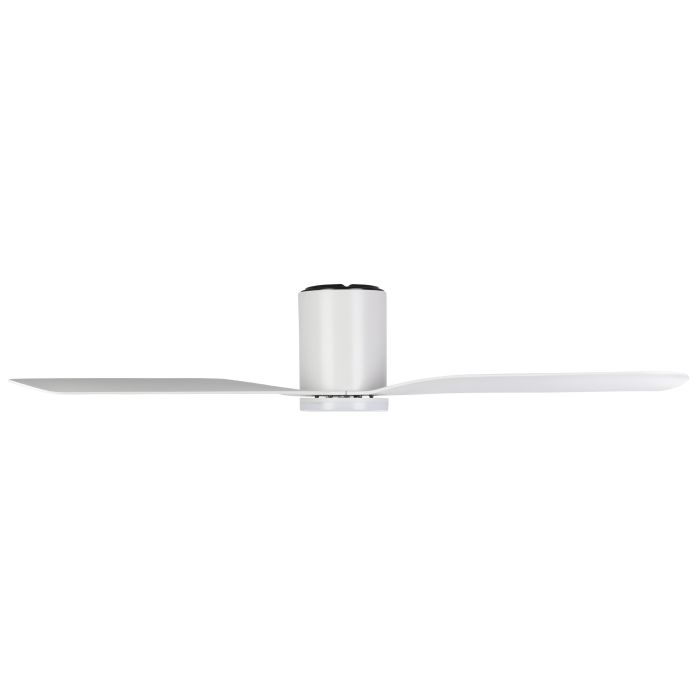 ILUKA 52 DC FAN 18W LED TRI-COL WHT HUGGER