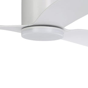 ILUKA 52 DC FAN 18W LED TRI-COL WHT HUGGER