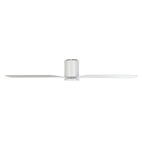 ILUKA 60 DC FAN 18W LED TRI-COL WHT HUGGER