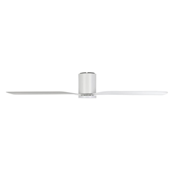 ILUKA 60 DC FAN 18W LED TRI-COL WHT HUGGER