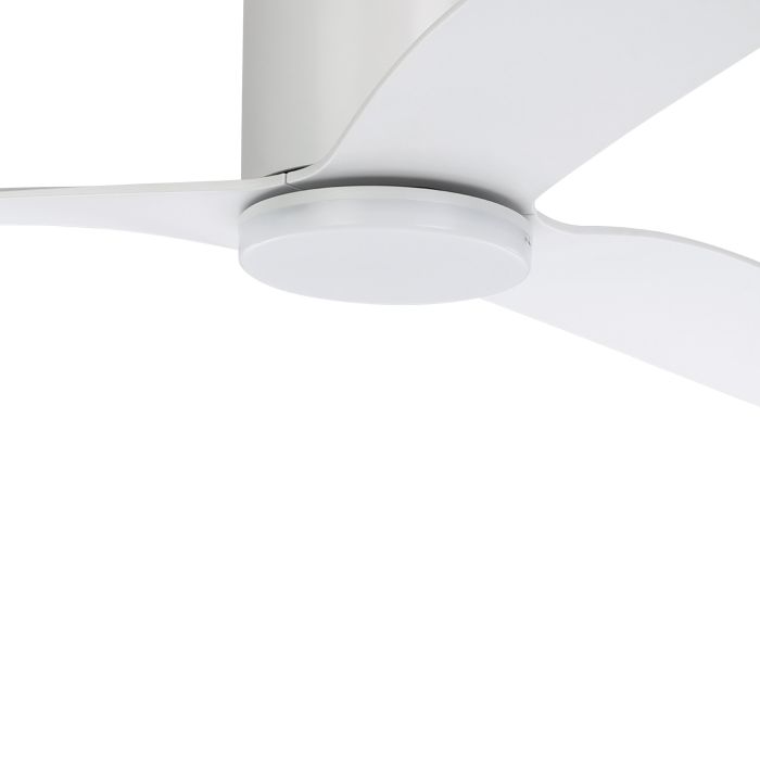 ILUKA 60 DC FAN 18W LED TRI-COL WHT HUGGER