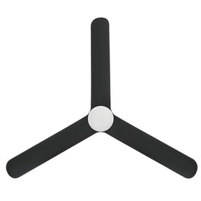 ILUKA 60 DC FAN 18W LED TRI-COL BLK HUGGER