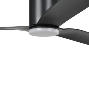 ILUKA 60 DC FAN 18W LED TRI-COL BLK HUGGER