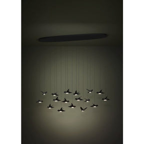 PARATEBUENO H/L 17X3W LED 3000K NKL NERO OBLON