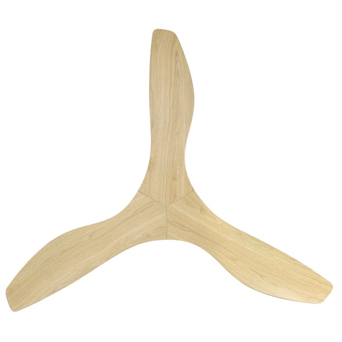 SURF 48 DC FAN OAK/WHT