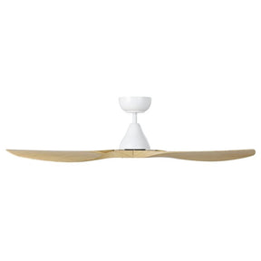 SURF 48 DC FAN OAK/WHT