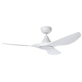 SURF 48 DC FAN LED TRI-COL WHT