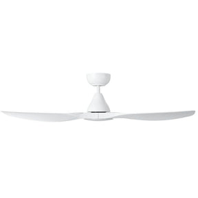 SURF 48 DC FAN LED TRI-COL WHT