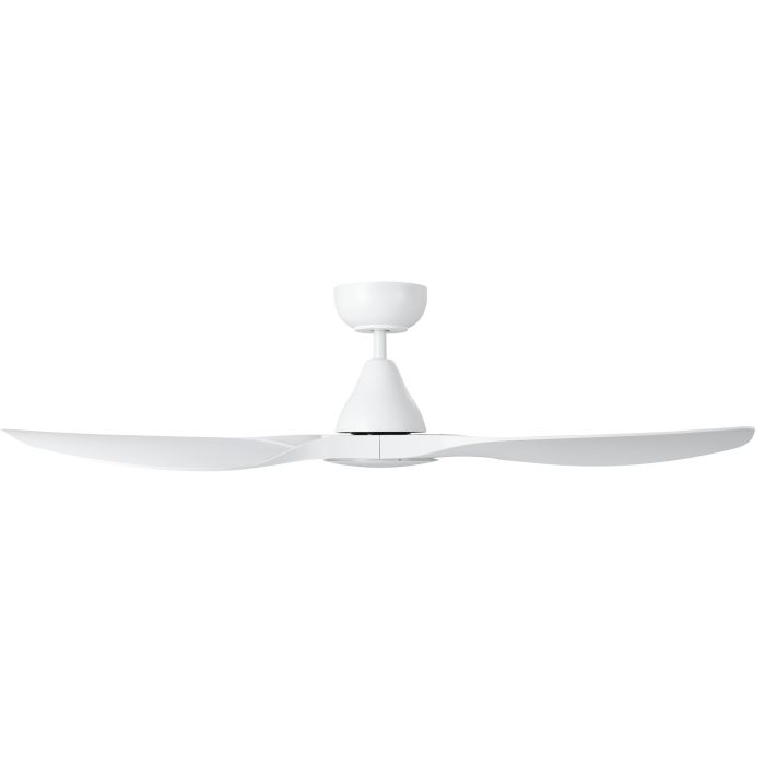 SURF 48 DC FAN LED TRI-COL WHT