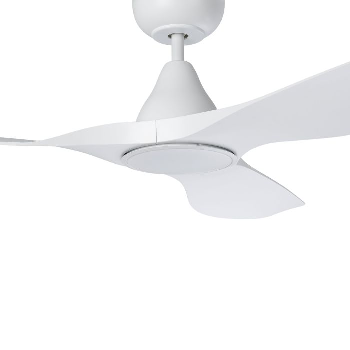 SURF 48 DC FAN LED TRI-COL WHT