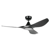 SURF 48 DC FAN LED TRI-COL BLK