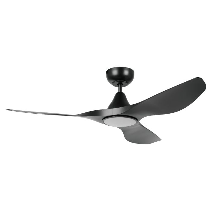 SURF 48 DC FAN LED TRI-COL BLK