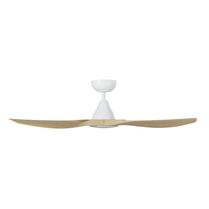 SURF 48 DC FAN LED TRI-COL OAK/WHT