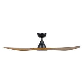 SURF 48 DC FAN LED TRI-COL BURM TEAK/BLK