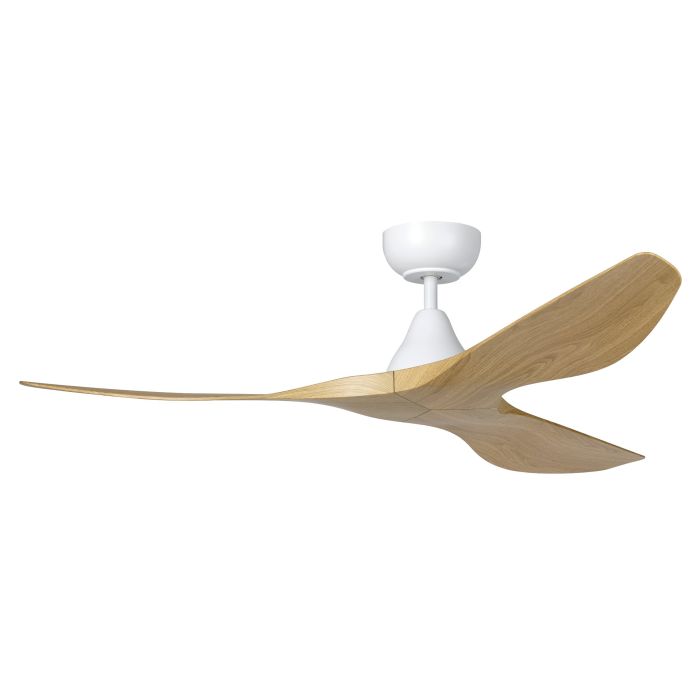 SURF 52 DC FAN OAK/WHT