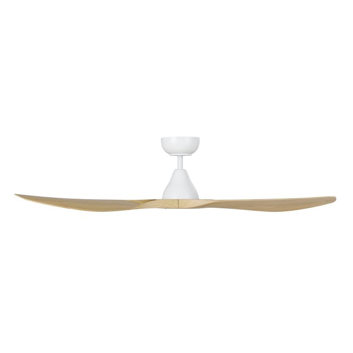 SURF 52 DC FAN OAK/WHT