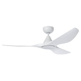 SURF 52 DC FAN LED TRI-COL WHT