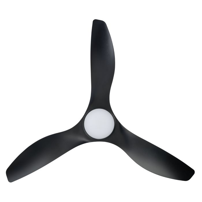 SURF 52 DC FAN LED TRI-COL BLK