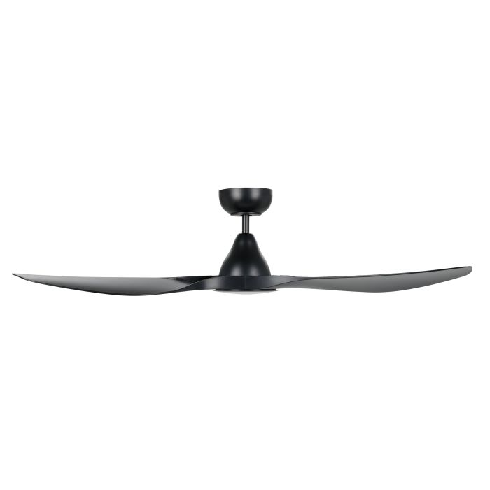 SURF 52 DC FAN LED TRI-COL BLK