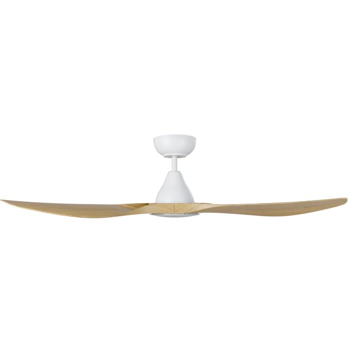SURF 52 DC FAN LED TRI-COL OAK/WHT