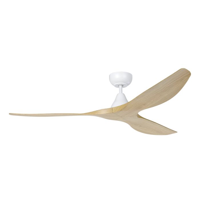 SURF 60 DC FAN OAK/WHT