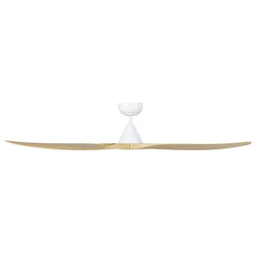 SURF 60 DC FAN OAK/WHT