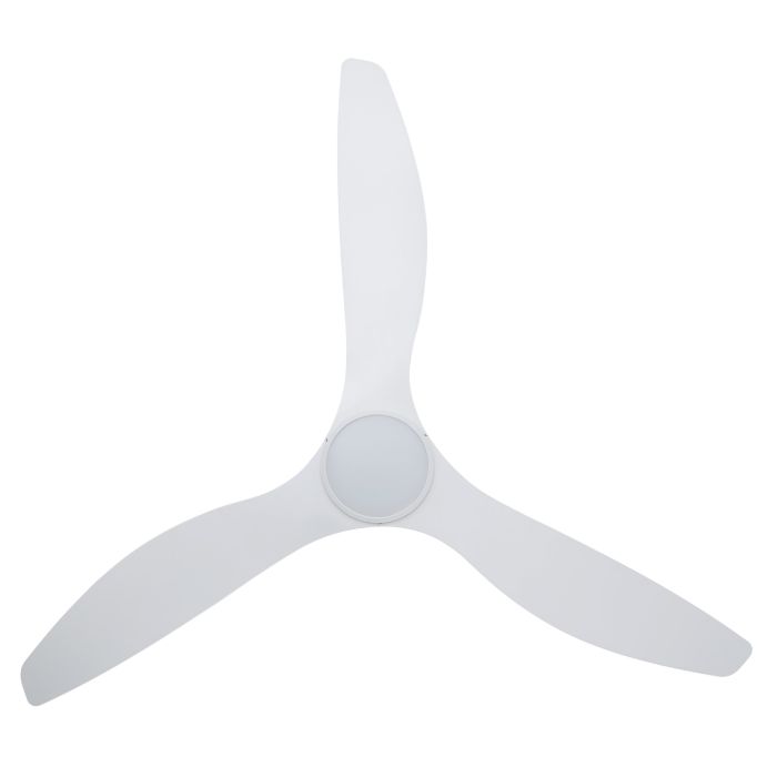 SURF 60 DC FAN LED TRI-COL WHT