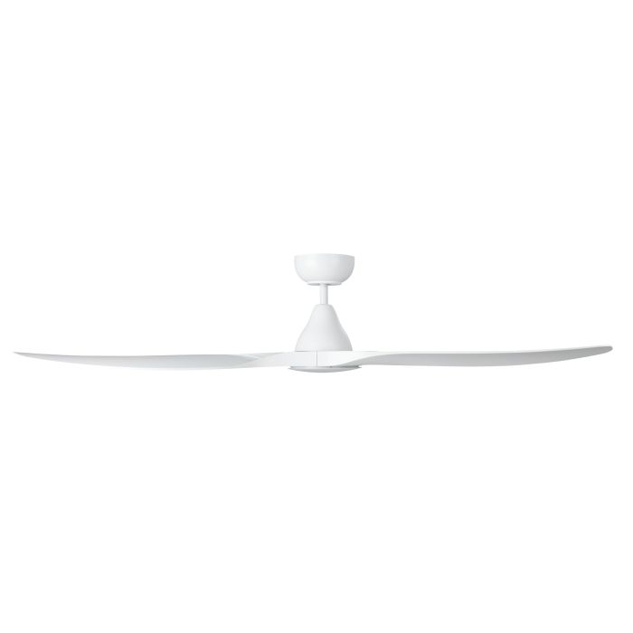 SURF 60 DC FAN LED TRI-COL WHT