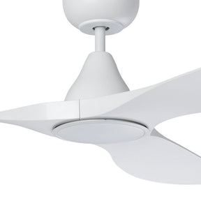 SURF 60 DC FAN LED TRI-COL WHT