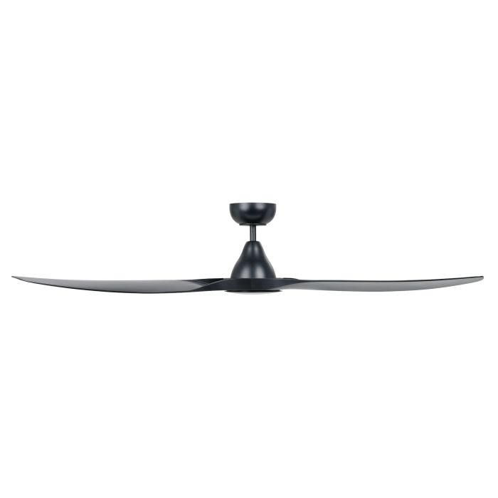 SURF 60 DC FAN LED TRI-COL BLK