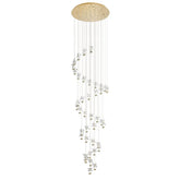 PIANOPOLI 3 H/L 40X 1.8W LED 3000K BRS SPIRAL