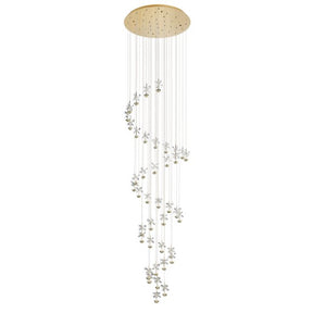 PIANOPOLI 3 H/L 40X 1.8W LED 3000K BRS SPIRAL