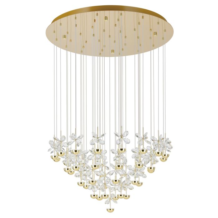 PIANOPOLI 3 H/L 43X 1.8W LED 3000K BRS