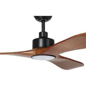 CURRUMBIN FAN LT 20W LED TRI-COL BLK