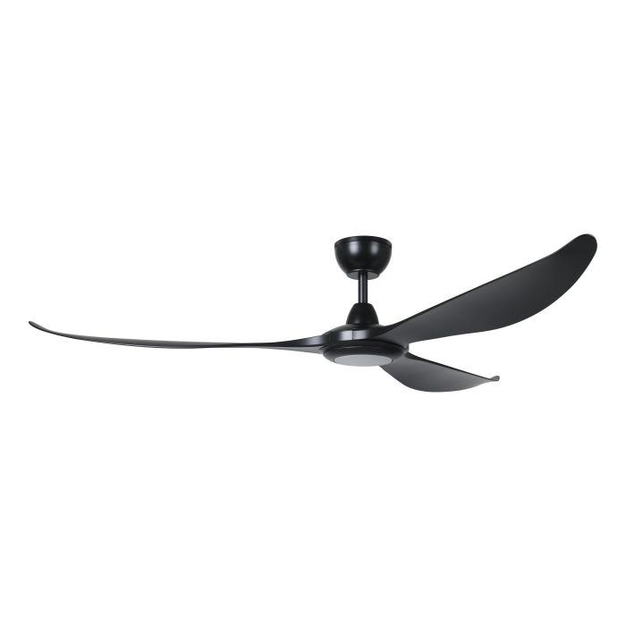 KURRAWA 72 DC FAN 20W LED TRI-COL BLK