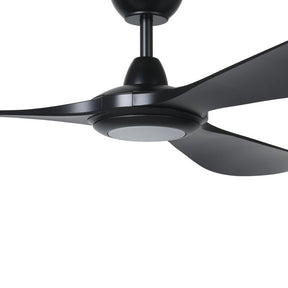 KURRAWA 72 DC FAN 20W LED TRI-COL BLK