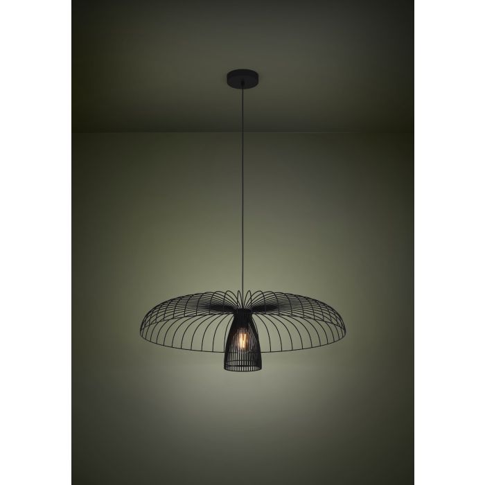 CHAMPERICO H/L 1X60W E27 BLK