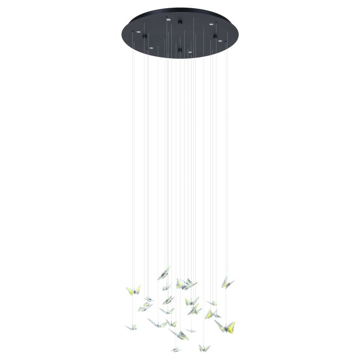 ADRADOS H/L 6X4.2W LED 3000K BLK RND