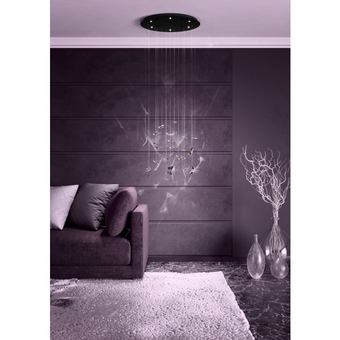 ADRADOS H/L 6X4.2W LED 3000K BLK RND