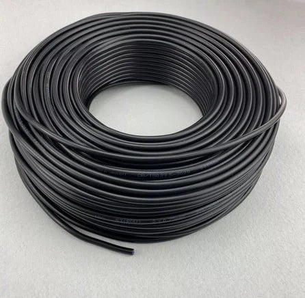 3 Cord Cable BLACK PVC