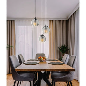 ARISCANI H/L 3X40W E27 BLK/BLK TR
