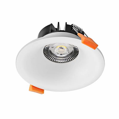 10W LED Low Glare Downlight - White Tri Colour - downlight - Lux Lighting