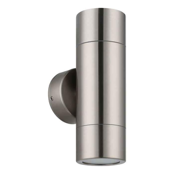 FREMANTLE EXT W/L 2X5W LED TRI-COL 316 S/S UP/
