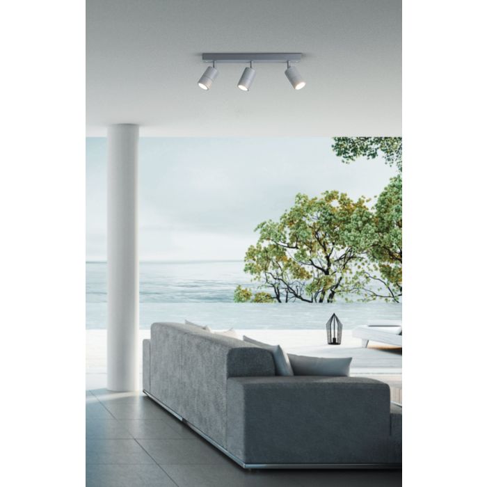 FREMANTLE EXT SP 3X5W LED TRI-COL SIL BAR