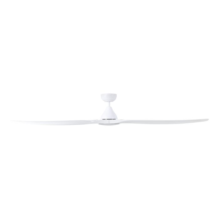 SURF 72 DC FAN LED TRI-COL WHT