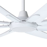 SANTORINI FAN LT 20W LED TRI-COL WHT
