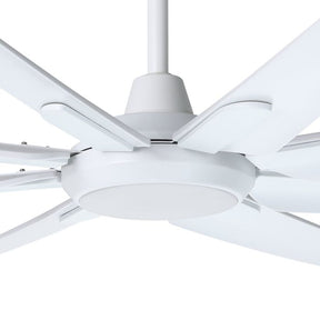 SANTORINI FAN LT 20W LED TRI-COL WHT